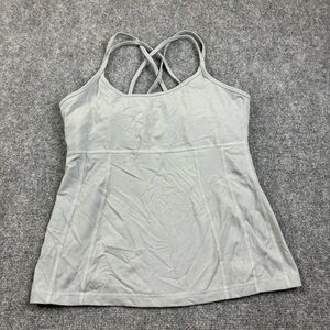 TŌNIC Women’s Grey Athletic Tank Top w/Shelf Bra size: Large